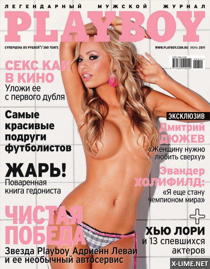 Обнаженная Адриенн Леваи в эротической фотосессии PLAYBOY