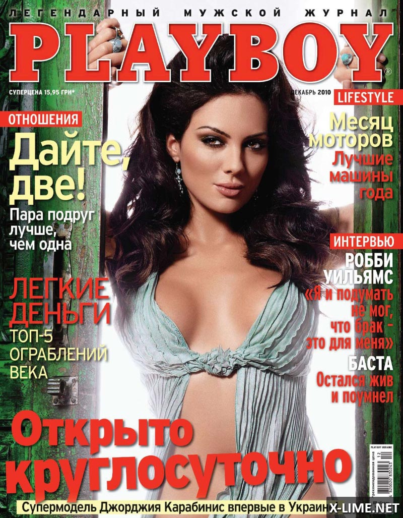 Голая Джорджия Карабинис в эротической фотосессии PLAYBOY